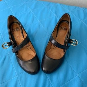 Sofft black high heels, 6.5, black